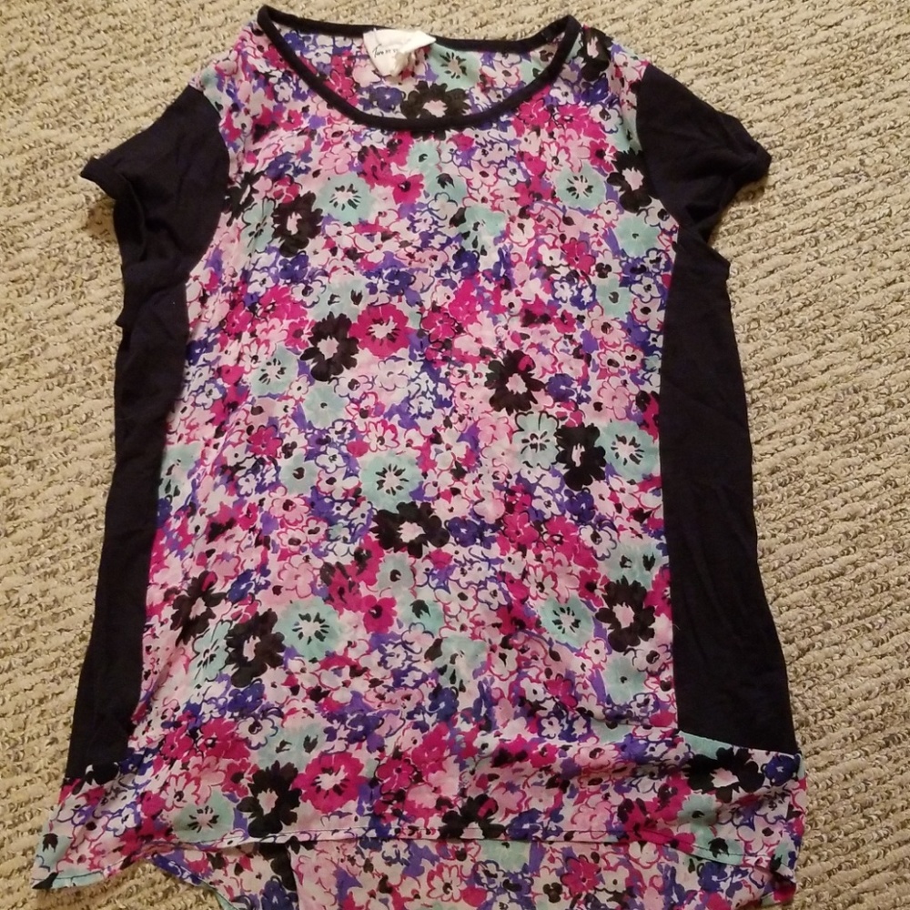 Vince Camuto sheer top